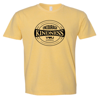Encourage_Kindness_T-Shirt_yellow
