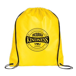 Encourage Kindness Drawstring Backpack (4-Pack)